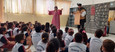 Foto 102: MEIO AMBIENTE: Teatro traz conscientização e aprendizagem