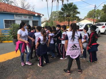 Foto 40: Alunos da Rede Municipal participam de visita na ETEC de Quatá