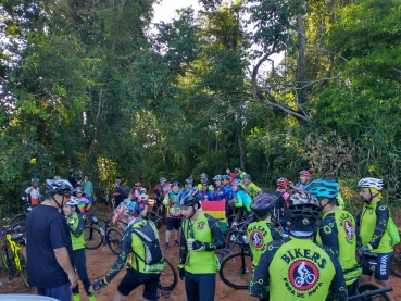 Foto 29: Solidariedade, Conscientização e Saúde! Primeiro Ecopedal reúne ciclistas da região e promove ação a favor dos animais de rua
