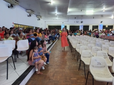 Foto 9: Encanto e Beleza marcaram a noite de Formatura da Educação Infantil Municipal de Quatá