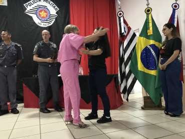 Foto 170: Alunos recebem certificado do PROERD