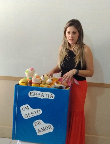 Foto 7: Projeto incentiva alunos a doarem brinquedos