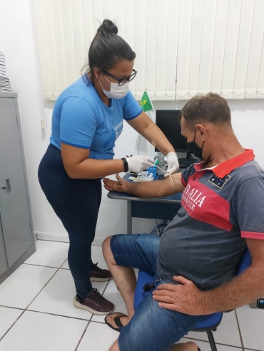 Foto 21: Homens em destaque! Saúde promove ação em prol o novembro azul