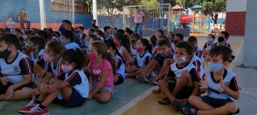 Foto 16: Projeto Turma da Ação - Peça Missão Natureza é apresentada nas Escolas Municipais