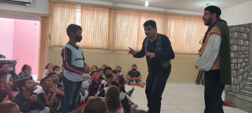 Foto 98: MEIO AMBIENTE: Teatro traz conscientização e aprendizagem