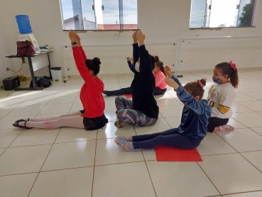 Foto 2: Cultura retorna com as aulas de Ballet
