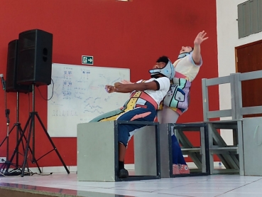 Foto 8: Zilor apresenta espetáculo infantil 'Quem são elas?', em Quatá. 