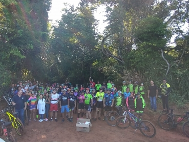 Foto 58: Solidariedade, Conscientização e Saúde! Primeiro Ecopedal reúne ciclistas da região e promove ação a favor dos animais de rua