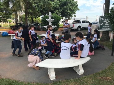 Foto 41: Alunos da Rede Municipal participam de visita na ETEC de Quatá