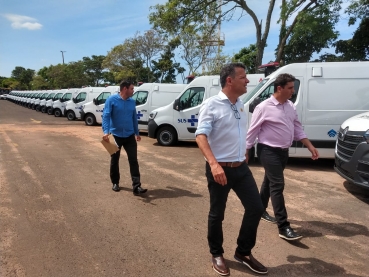 Foto 5: Governo do Estado entrega 223 veículos em Marília e autoriza R$ 46,7 milhões para infraestrutura urbana regional