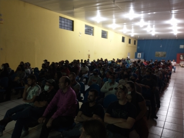 Foto 2: Aula inaugural dos cursos promovidos pela Prefeitura em parceria com a Empresa Rio Cursos