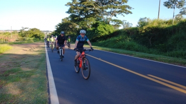 Foto 13: Solidariedade, Conscientização e Saúde! Primeiro Ecopedal reúne ciclistas da região e promove ação a favor dos animais de rua