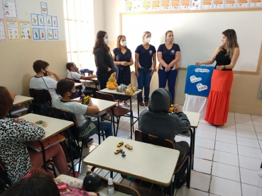 Foto 2: Projeto incentiva alunos a doarem brinquedos