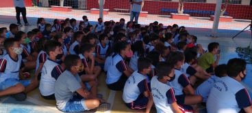 Foto 13: Projeto Turma da Ação - Peça Missão Natureza é apresentada nas Escolas Municipais