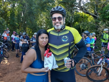 Foto 18: Solidariedade, Conscientização e Saúde! Primeiro Ecopedal reúne ciclistas da região e promove ação a favor dos animais de rua