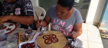 Foto 2: Curso de Artesanato em Matéria Prima