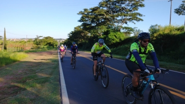 Foto 46: Solidariedade, Conscientização e Saúde! Primeiro Ecopedal reúne ciclistas da região e promove ação a favor dos animais de rua