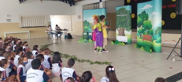 Foto 35: Projeto Turma da Ação - Peça Missão Natureza é apresentada nas Escolas Municipais