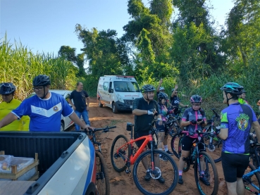 Foto 8: Solidariedade, Conscientização e Saúde! Primeiro Ecopedal reúne ciclistas da região e promove ação a favor dos animais de rua