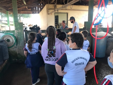 Foto 23: Alunos da Rede Municipal participam de visita na ETEC de Quatá