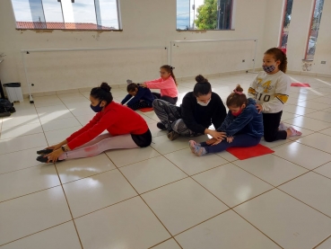 Foto 40: Cultura retorna com as aulas de Ballet
