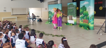 Foto 37: Projeto Turma da Ação - Peça Missão Natureza é apresentada nas Escolas Municipais