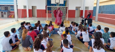 Foto 46: MEIO AMBIENTE: Teatro traz conscientização e aprendizagem