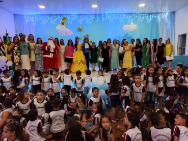 Foto 73: Encanto e Beleza marcaram a noite de Formatura da Educação Infantil Municipal de Quatá