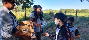 Foto 30: Ação de Educação Ambiental marca o Dia Mundial da Água em Quatá