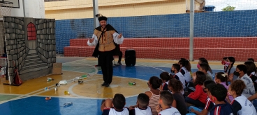 Foto 133: MEIO AMBIENTE: Teatro traz conscientização e aprendizagem