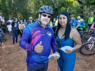 Foto 26: Solidariedade, Conscientização e Saúde! Primeiro Ecopedal reúne ciclistas da região e promove ação a favor dos animais de rua