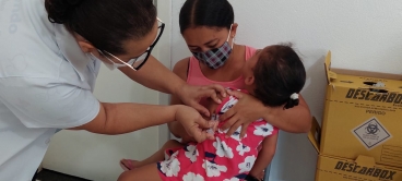 Foto 5: Quatá participa do dia D da Campanha de vacinação contra gripe e sarampo