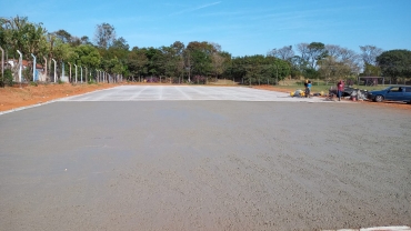 Foto 13: Mais obras em Quatá!  Esporte em destaque