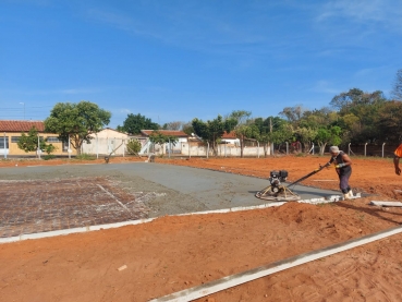 Foto 14: Mais obras em Quatá!  Esporte em destaque