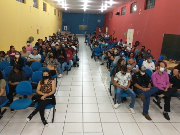 Foto 10: Aula inaugural dos cursos promovidos pela Prefeitura em parceria com a Empresa Rio Cursos