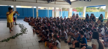 Foto 31: Projeto Turma da Ação - Peça Missão Natureza é apresentada nas Escolas Municipais