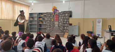 Foto 100: MEIO AMBIENTE: Teatro traz conscientização e aprendizagem