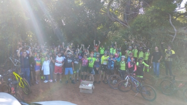 Foto 81: Solidariedade, Conscientização e Saúde! Primeiro Ecopedal reúne ciclistas da região e promove ação a favor dos animais de rua