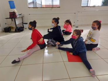 Foto 12: Cultura retorna com as aulas de Ballet