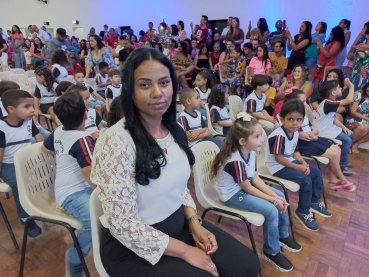 Foto 24: Encanto e Beleza marcaram a noite de Formatura da Educação Infantil Municipal de Quatá