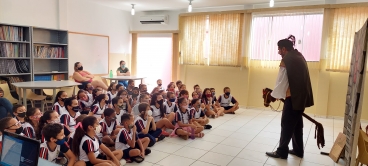 Foto 108: MEIO AMBIENTE: Teatro traz conscientização e aprendizagem