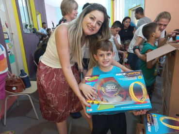 Foto 8: Educação realiza confraternização de final de ano com alunos e familiares do Centrinho
