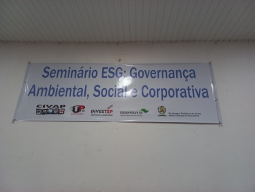 Foto 3: Quatá sedia grande evento do Governo de São Paulo sobre Investimento Sustentável