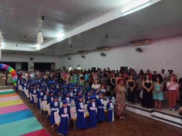 Foto 19: Cerimônia de Graduação dos alunos de Educação Infantil do ano de 2023 