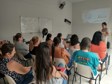 Foto 7: Formação para os Professores do Ensino Fundamental