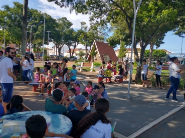 Foto 8: Centro Comunitário e PSF IV promovem ação contra a Dengue 