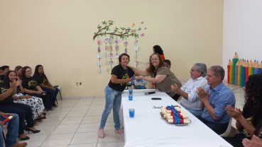 Foto 13: Agentes de Quatá participam da Cerimônia de Conclusão  dos Cursos Técnicos do Programa Saúde com Agente