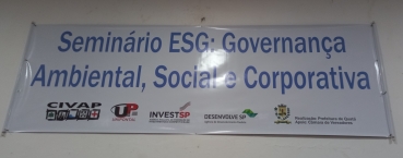 Foto 34: Quatá sedia grande evento do Governo de São Paulo sobre Investimento Sustentável