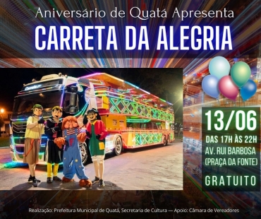 Foto 1: PARABÉNS QUATÁ - 78 ANOS