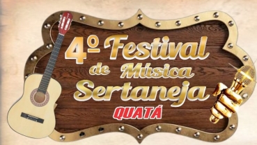 Notícia Inscrições abertas para o 4º Festival de Música Sertaneja de Quatá